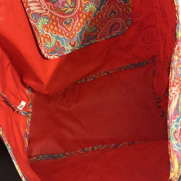 Vera Bradley Paisley Paradise Deluxe Family Beach Tote - NWOT - Picture 2 of 2